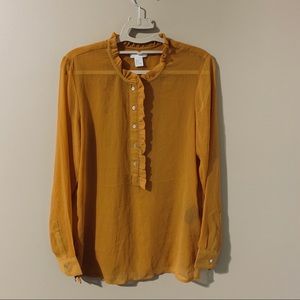 Yellow blouse